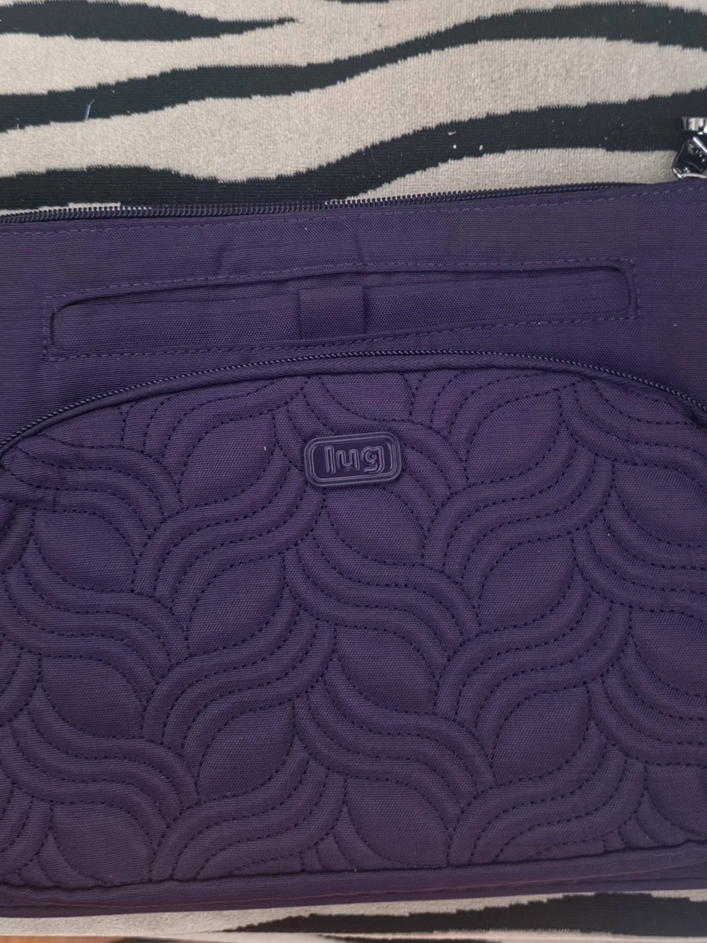 lug Samba Crossbody Bag in Deep Purple